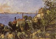 Paul Cezanne La Mer a l'Estaque Spain oil painting artist
